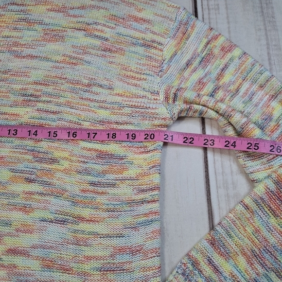 3 FOR 12 SALE Lucy Paris Multicolor Sweatshirt Size Small - Picture 5 of 12